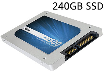$41.50 off Crucial M500 240GB SSD after promo code EMCYTZT3329