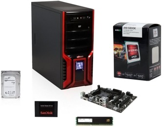 $69 off AMD 5800K Quad-Core Barebones Desktop PC Kit