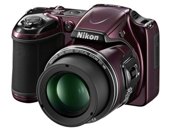 $120 off Nikon Coolpix L830 16MP Digital Camera - Plum