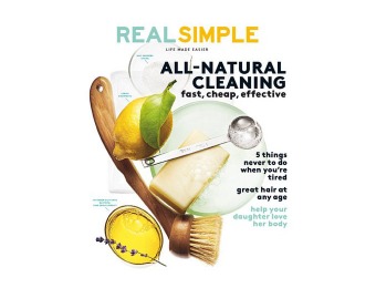 $48 off Real Simple Magazine Subscription, $12 / 12 Issues