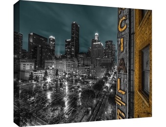 96% off Revolver Ocelot 'L.A.' Gallery-Wrapped Canvas Artwork