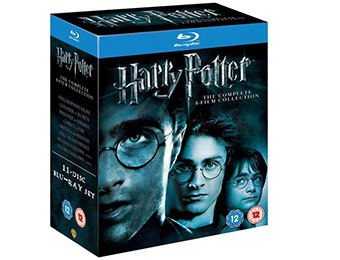 Harry Potter: Complete 8-Film Collection Blu-ray (Region-Free)