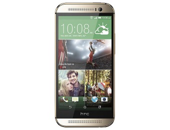 $400 off 32GB HTC One (M8) 4G LTE Smart Phone - Amber (Verizon)