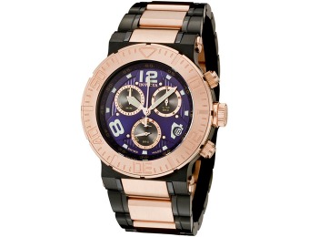 $1,253 off Invicta 6765 Reserve 18k Rose Gold-Plated Swiss Watch