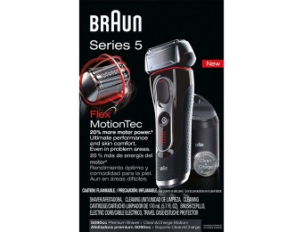 $120 off Braun Series 5 5090cc Electric Shaver w/ Cleaning Center