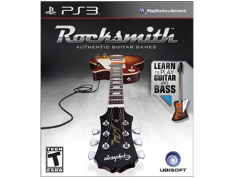 58% off Rocksmith Guitar and Bass Playstation 3 Game