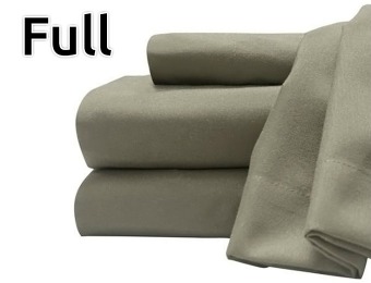 63% off Soft & Cozy Easy Care Deluxe Microfiber Full Sheet Set
