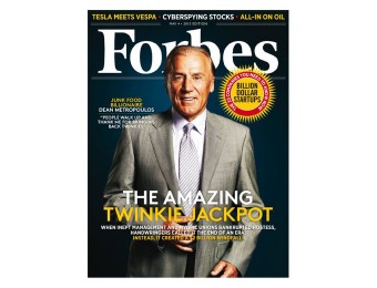 $84 off Forbes Magazine Subscription, $19.99 / 24 Issues