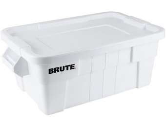 72% off Rubbermaid Commercial Brute Tote with Lid, 14-gallon