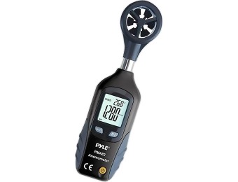 68% off Pyle PMA82 Digital Anemometer and Thermometer