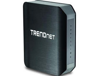 $91 off TRENDnet AC1750 Dual Band Wireless Gigabit Router