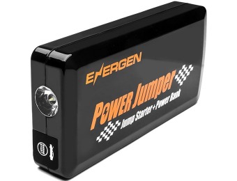 $129 off Energen Power Jumper, Jump Starter + Power Bank