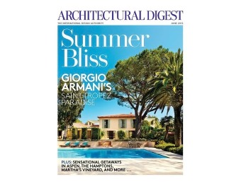88% off Architectural Digest Magazine, $6.95 / 12 Issues