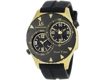 $555 off Joshua & Sons Men's JS733YG Dual Time Quartz Watch