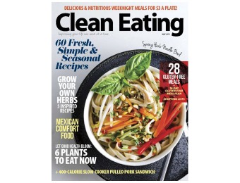 $21 off Clean Eating Magazine Subscription, $14.99 / 9 Issues