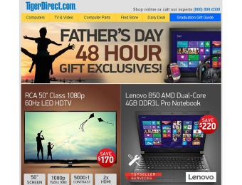 Tiger Direct Father's Day Sale - Tons of Hot Deals