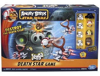 57% off Hasbro Angry Birds Star Wars Jenga Death Star Game