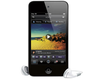 $75 off Apple iPod 32GB Touch 4th Generation, Black or white