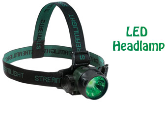 50% off Streamlight 61051 Trident Green LED Headlamp