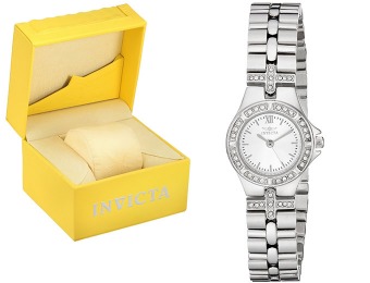 94% off Invicta 0132 Wildflower Collection Crystal Accented Watch