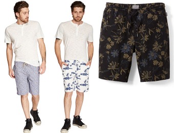 61% off Threads for Thought Printed Men's Walking Shorts