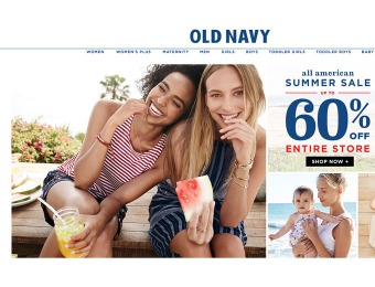 Old Navy Summer Sale - 60% off the Entire Store