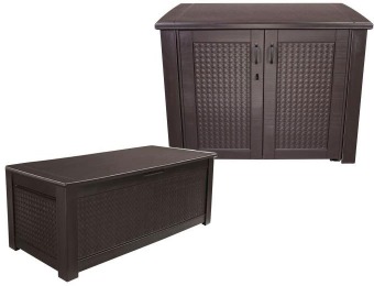 Up to 30% off Rubbermaid Outdoor Storage Boxes at Home Depot