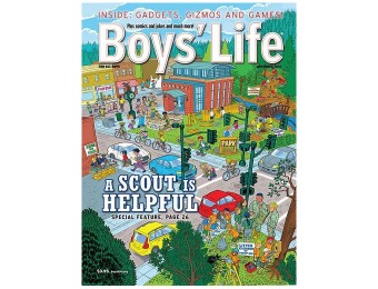 $30 off Boys' Life Magazine, $5.99 / 12 Issues