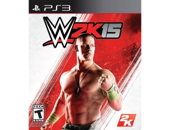 60% off WWE 2K15 - PlayStation 3 Video Game