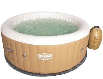 $262 off Bestway Lay-Z-Spa Palm Springs Inflatable 6 Person Hot Tub