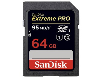 $244 off SanDisk Extreme Pro 64GB Memory Card SDSDXP-064G-A46