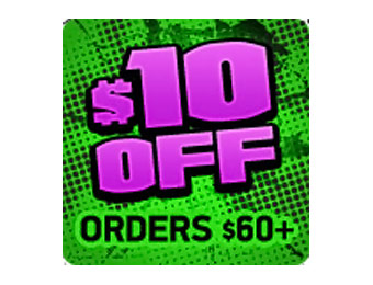 $10 off Order of $60 or More w/code: HULKSMASH@D2TR35
