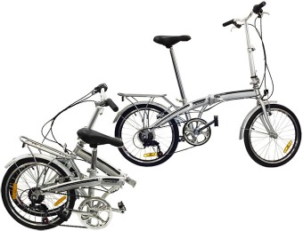48% off 20" Shimano 6 Speed Folding Storage Bicycle