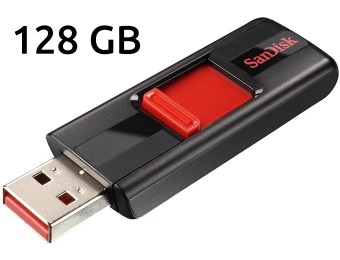 59% off SanDisk Cruzer 128 GB USB Flash Drive