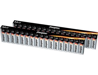 38% off Energizer Max AA Alkaline Batteries w/ Power Seal Plus, 34 Ct
