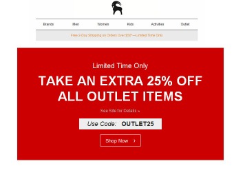 Take an Extra 25% off Outlet Items at BackCountry.com