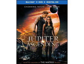 67% off Jupiter Ascending (Blu-ray + DVD + Digital HD)