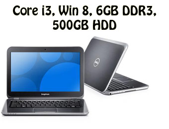 42% off Dell Inspiron 13z Notebook, (Core i3,6GB,500GB HDD)