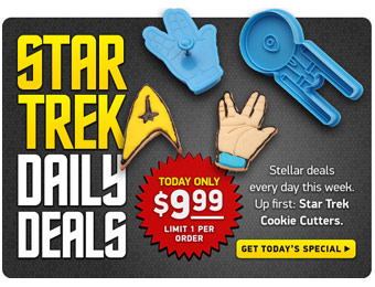 Daily Deals on Star Trek Items from ThinkGeek.com