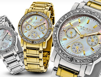 91% off Akribos XXIV Women's Watches, 6 Styles Available
