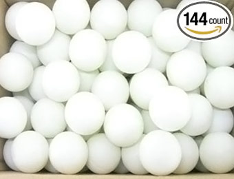 52% off Pack of 144 Practice Ping Pong Balls