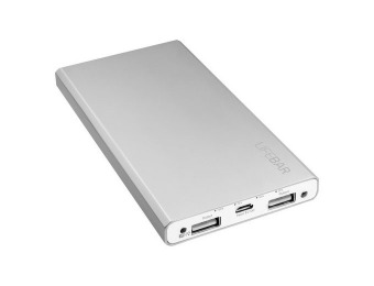 57% off Antec LifeBar 10 Portable Battery Charger - Silver