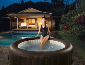 $400 off Intex PureSpa Portable Jet Massage Spa Set Hot Tub