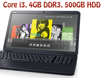 30% off Dell Inspiron 17 Laptop (Core i3,4GB,500GB HDD)