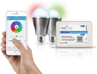 53% off Bayit Connected Home Color Changing LED Light Starter Kit