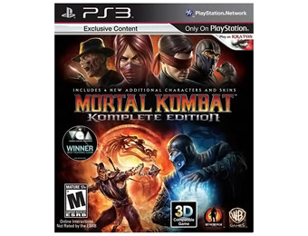 33% off Mortal Kombat Komplete Edition PlayStation 3