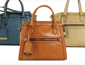 71% off London Fog Fielding Handbags, Several Styles Available