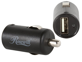 60% off Rosewill RCP-SC41 1A USB Micro Car Charger