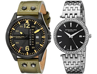 90% off Stuhrling Original Watches for Men and Women, 15 styles