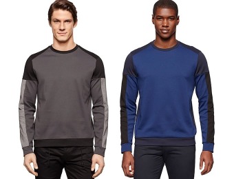85% off Calvin Klein Crew-Neck Lightweight Sweatshirt